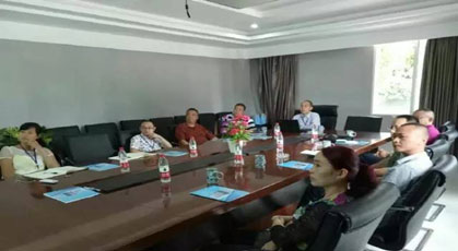 蒲江县自来水公司领导考察齐力水厂消毒设备厂家