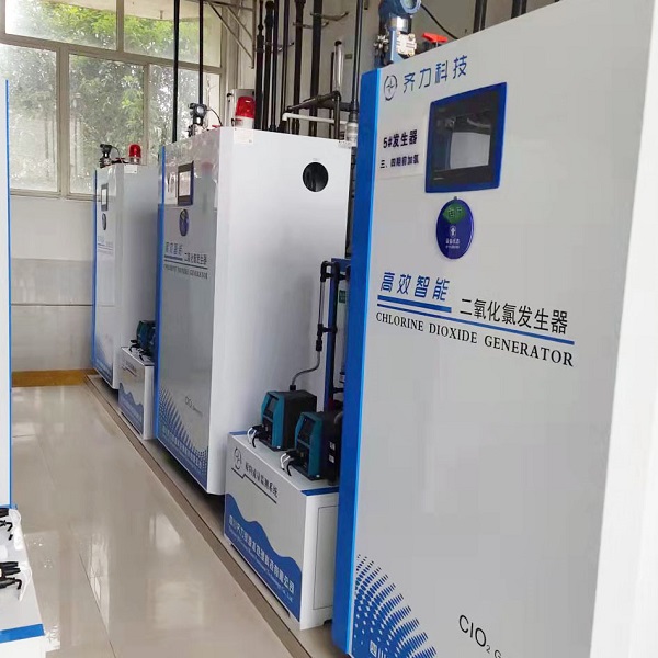 高纯二氧化氯发生器制备工艺方法及应用研究
