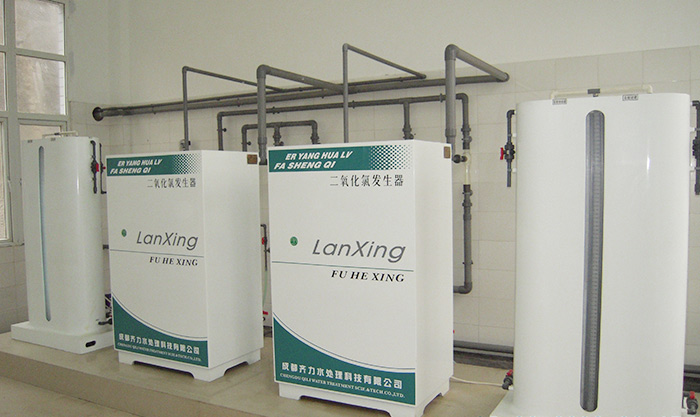 重庆自来水公司是齐力二氧化氯发生器的长期合作客户
