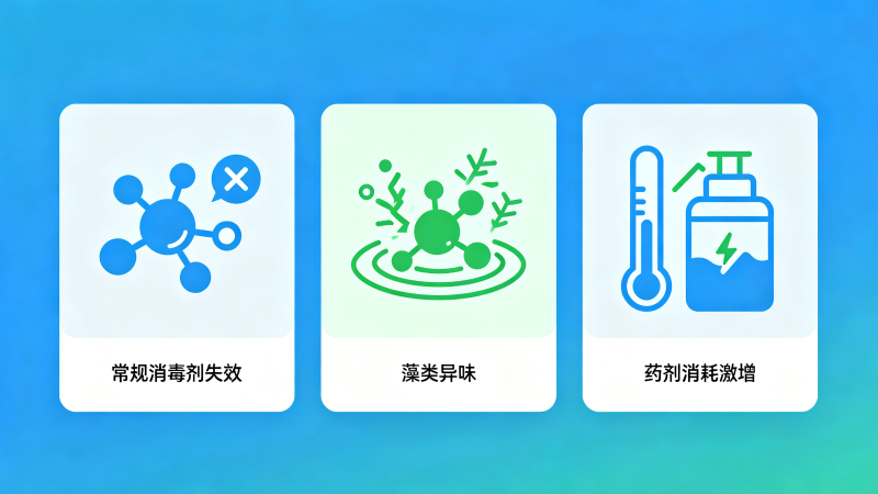 夏季水温藻类配图方案