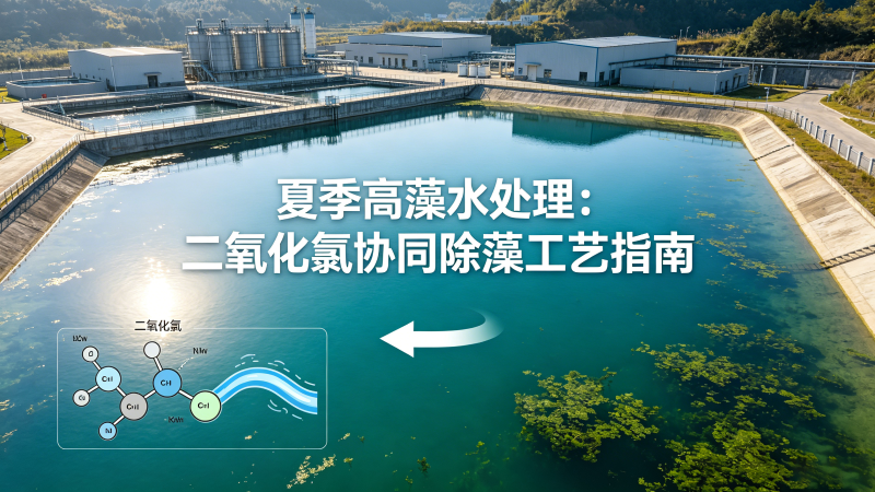 夏季高藻水处理文章配图生成